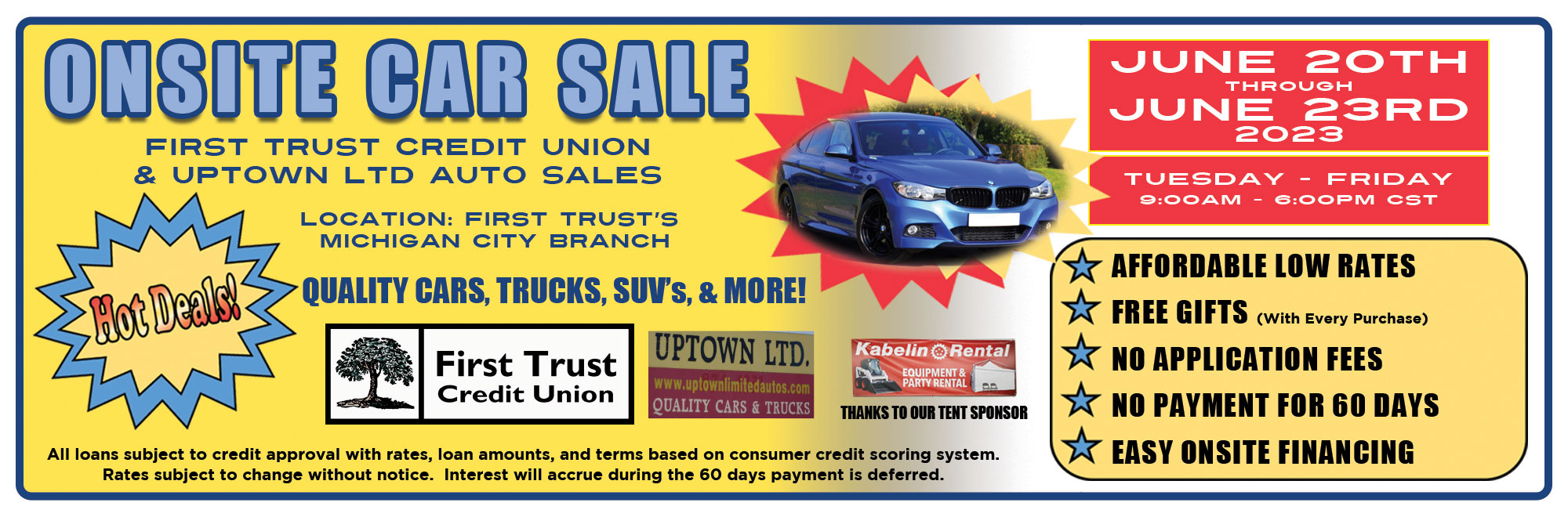 onsite car sale